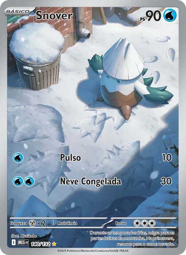 Snover 140/132 Megaevolução