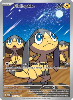Helioptile 143 Megaevolução