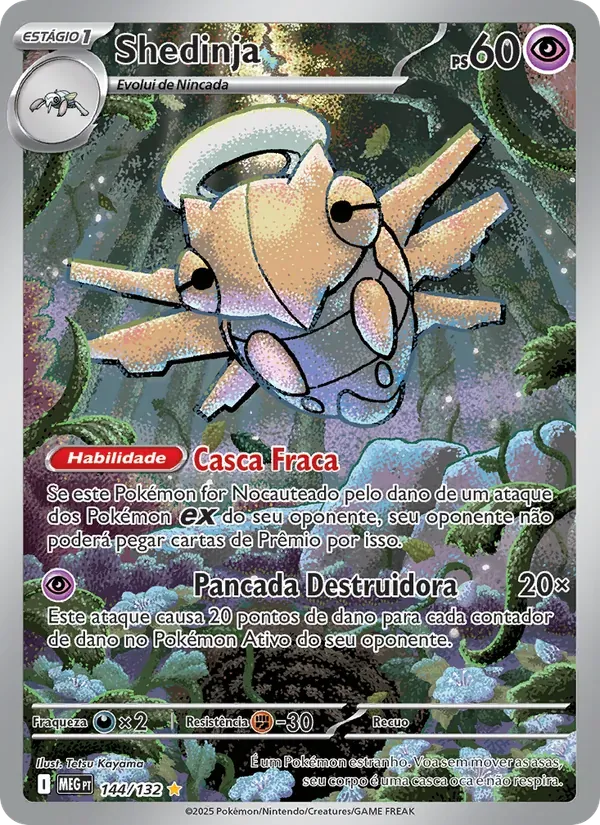 Shedinja 144/132 Megaevolução