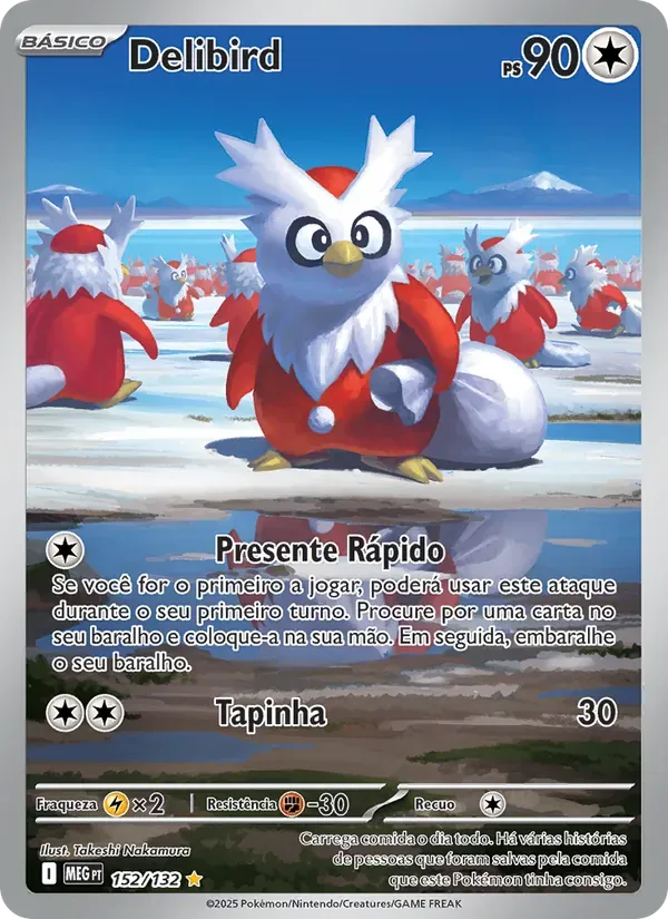 Delibird 152/132 Megaevolução