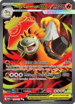 Mega Camerupt ex 156 Megaevolução