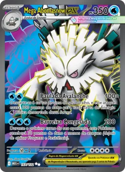 Mega Abomasnow ex 157 Megaevolução