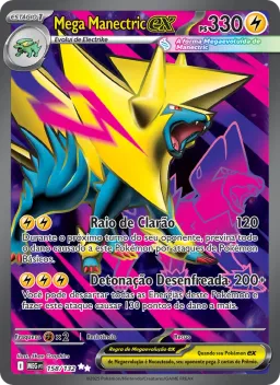 Mega Manectric ex 158 Megaevolução