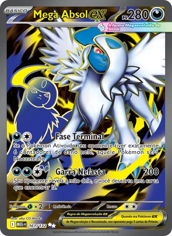 Mega Absol ex 161/132 Megaevolução