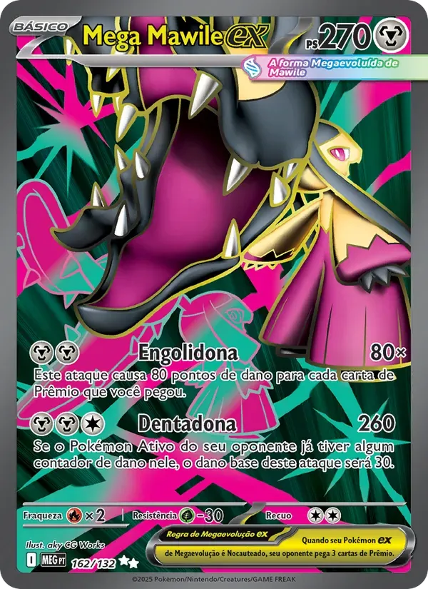 Mega Mawile ex 162/132 Megaevolução