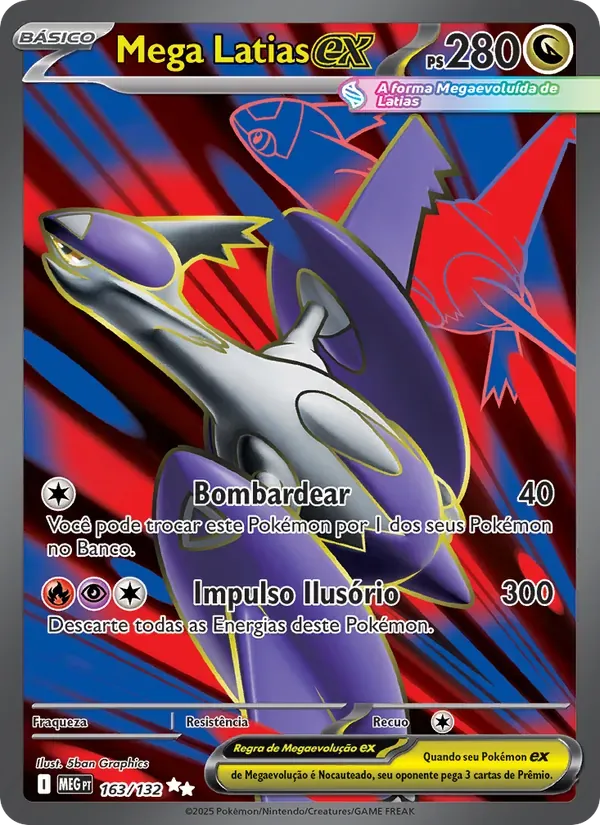 Mega Latias ex 163/132 Megaevolução