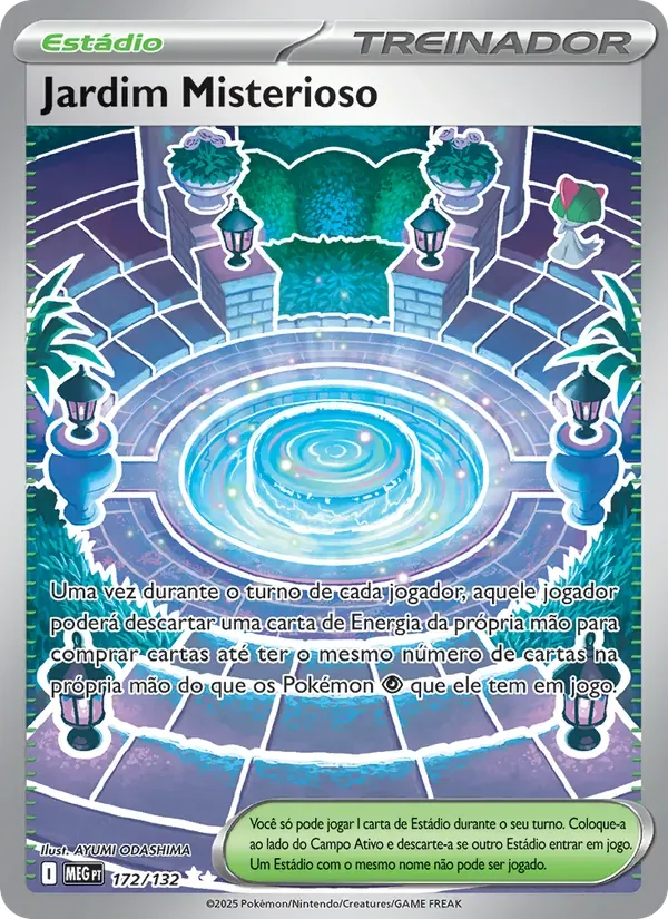 Jardim Misterioso 172/132 Megaevolução