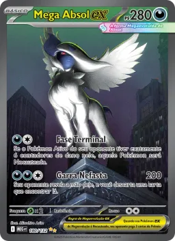 Mega Absol ex 180 Megaevolução