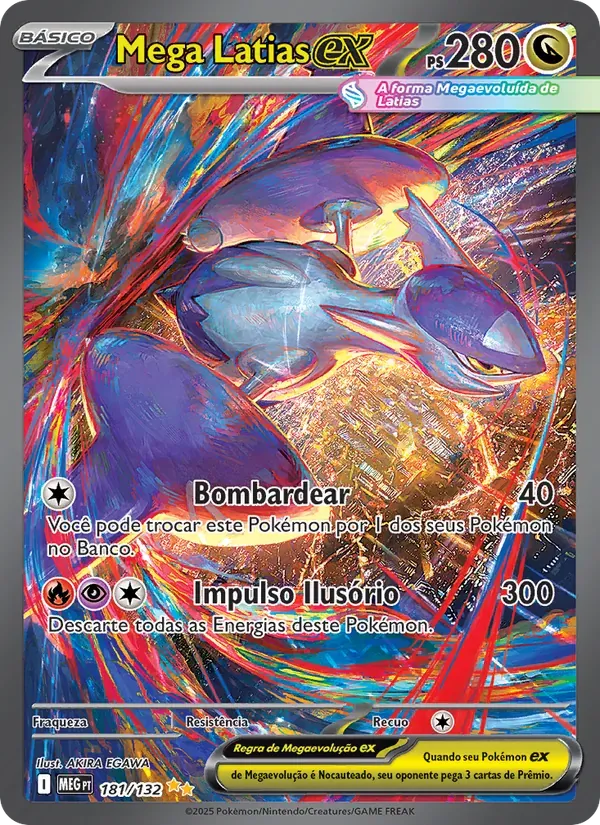 Mega Latias ex 181/132 Megaevolução