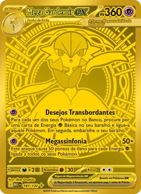Mega Gardevoir ex 187/132