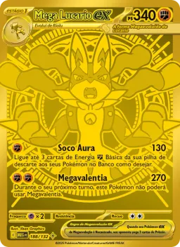 Mega Lucario ex 188 Megaevolução