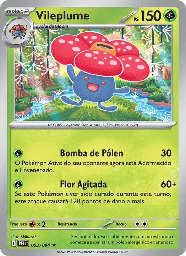 Vileplume 003/94 Fogo Fantasmagórico