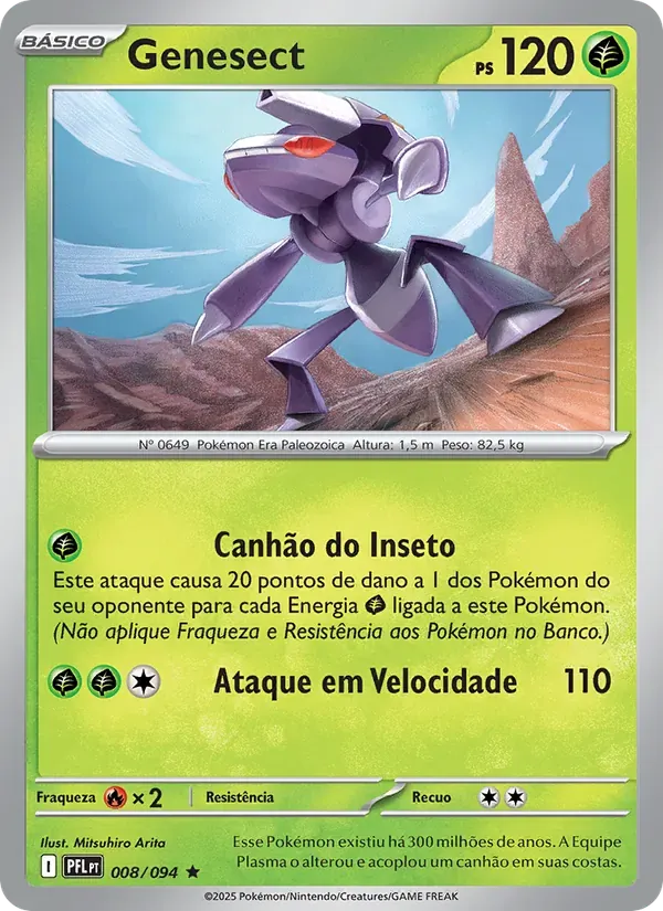 Genesect 008/94 Fogo Fantasmagórico
