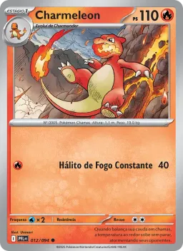 Charmeleon 012 Fogo Fantasmagórico