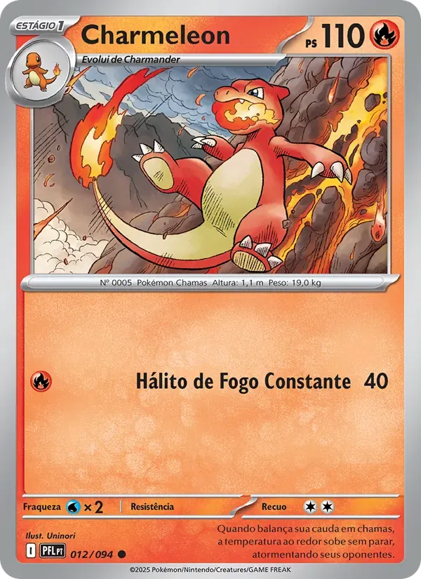 Charmeleon 012/94 Fogo Fantasmagórico