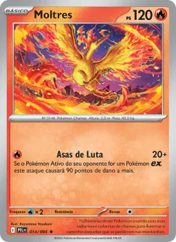 Moltres 014 Fogo Fantasmagórico