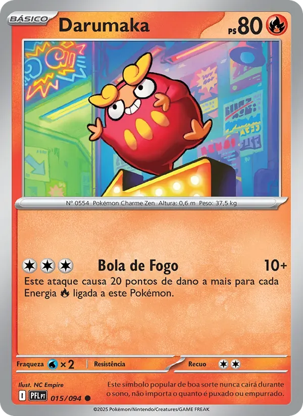 Darumaka 015/94 Fogo Fantasmagórico