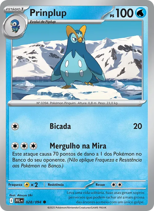 Prinplup 028/94 Fogo Fantasmagórico