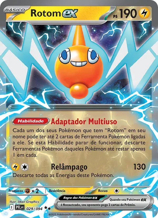 Rotom ex 029/94 Fogo Fantasmagórico