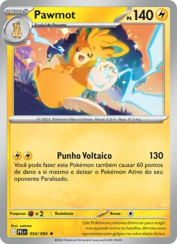 Pawmot 034 Fogo Fantasmagórico