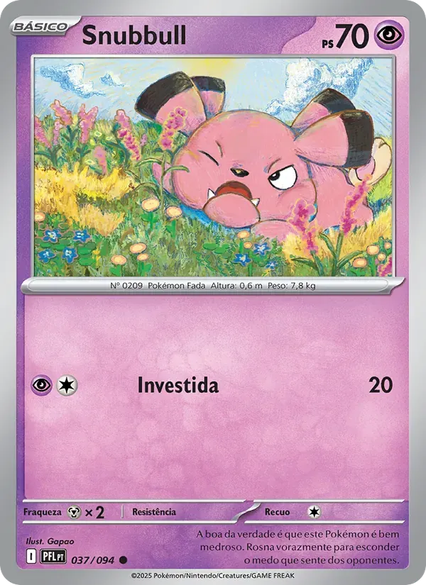 Snubbull 037/94 Fogo Fantasmagórico