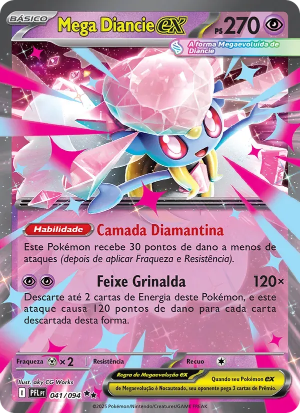 Mega Diancie ex 041/94 Fogo Fantasmagórico