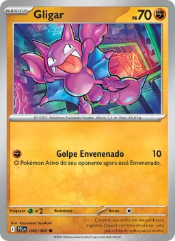 Gligar 049 Fogo Fantasmagórico