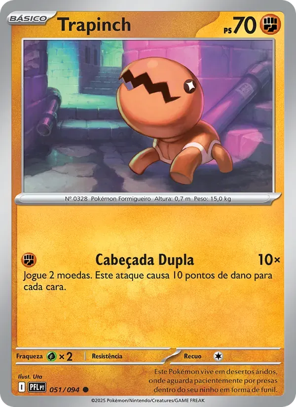 Trapinch 051/94 Fogo Fantasmagórico