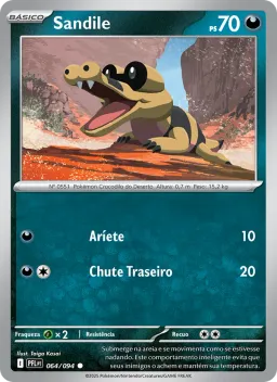 Sandile 064 Fogo Fantasmagórico