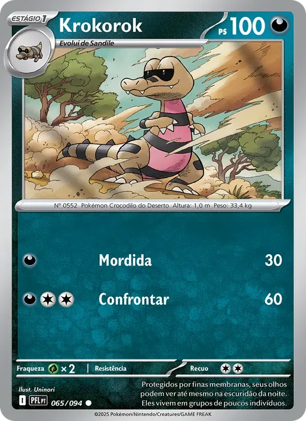 Krokorok 065/94 Fogo Fantasmagórico