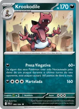 Krookodile 066 Fogo Fantasmagórico
