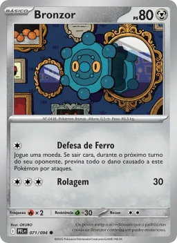 Bronzor 071 Fogo Fantasmagórico