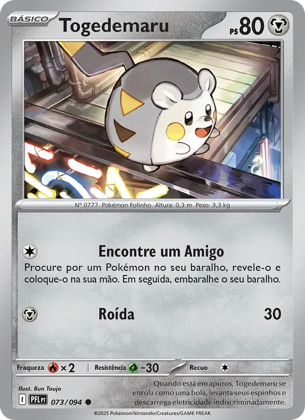 Togedemaru 073/94 Fogo Fantasmagórico