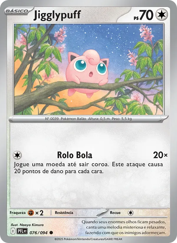Jigglypuff 076/94 Fogo Fantasmagórico
