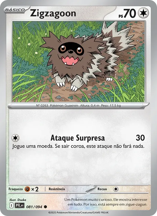 Zigzagoon 081/94 Fogo Fantasmagórico