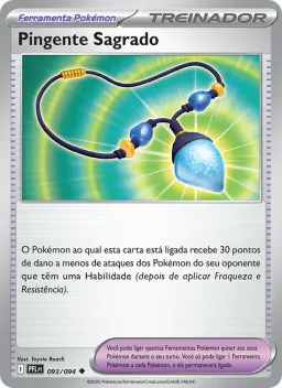 Pingente Sagrado 093 Fogo Fantasmagórico