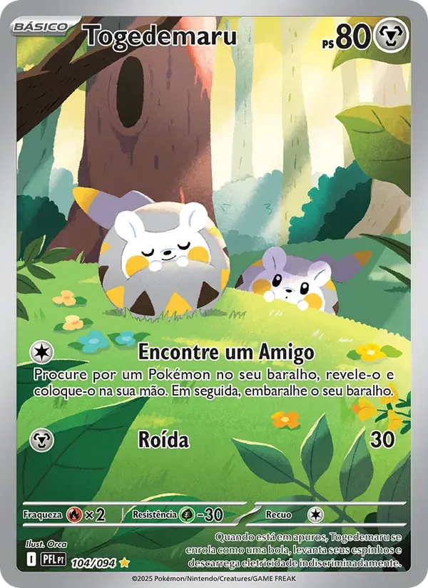 Togedemaru 104/94 Fogo Fantasmagórico