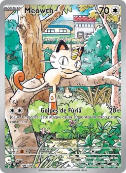 Meowth 106 Fogo Fantasmagórico