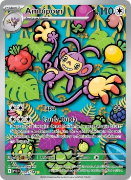 Ambipom 107 Fogo Fantasmagórico