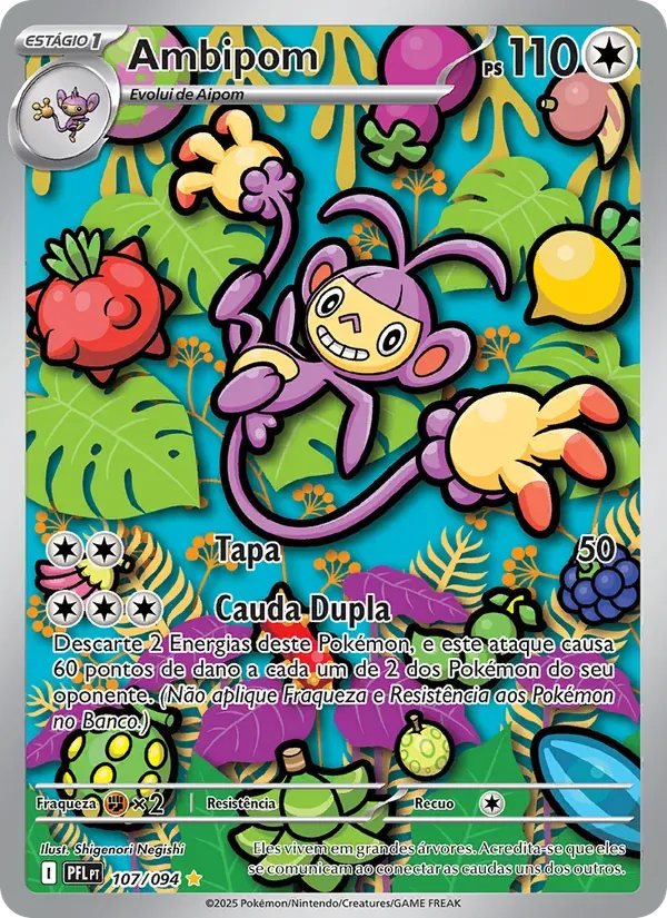 Ambipom 107/94 Fogo Fantasmagórico