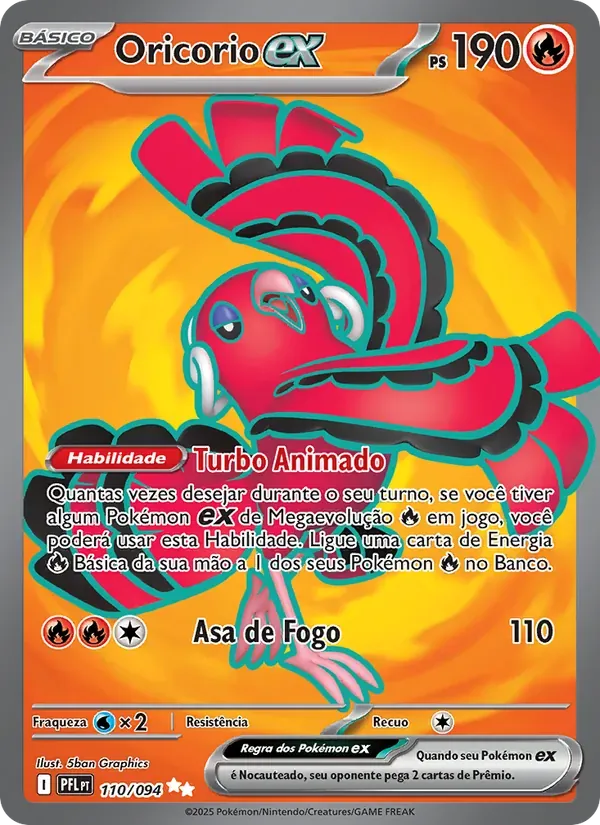 Oricorio ex 110/94 Fogo Fantasmagórico
