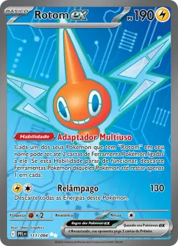 Rotom ex 111 Fogo Fantasmagórico