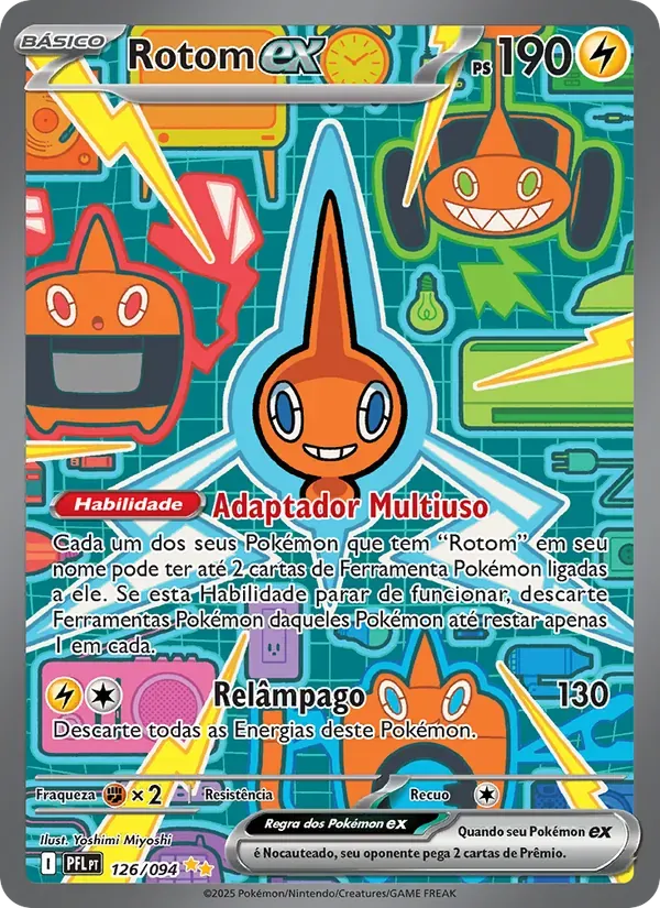 Rotom ex 126/94 Fogo Fantasmagórico