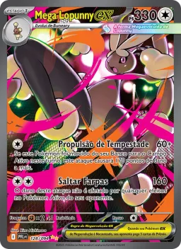 Mega Lopunny ex 128 Fogo Fantasmagórico