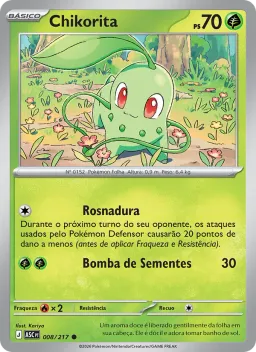 Chikorita 008 Heróis Excelsos