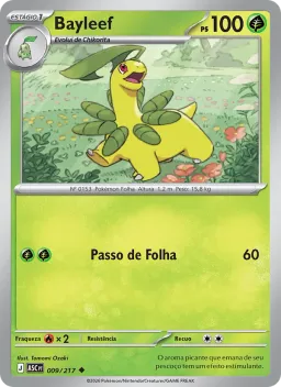 Bayleef 009 Heróis Excelsos