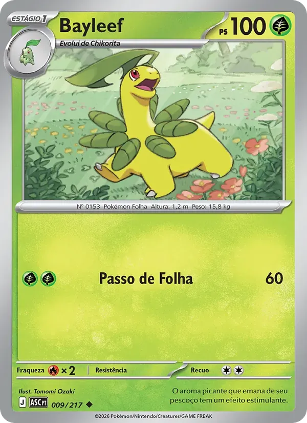 Bayleef 009/217 Heróis Excelsos