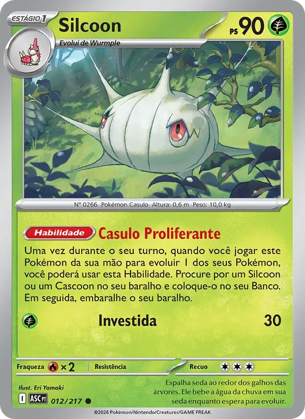Silcoon 012/217 Heróis Excelsos