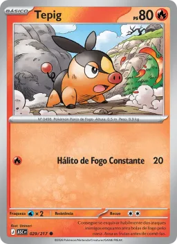 Tepig 029 Heróis Excelsos