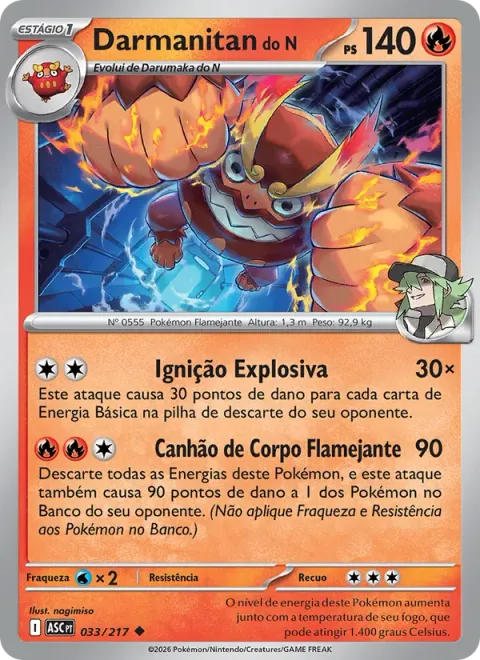 Darmanitan do N 033/217